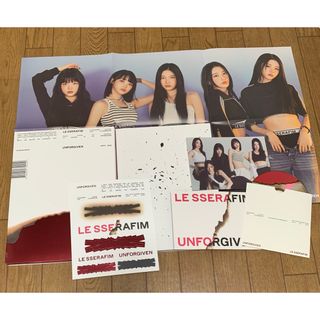 LE SSERAFIM - 5/10まで値下げ　LE SSERAFIM UNFORGIVEN ルセラ