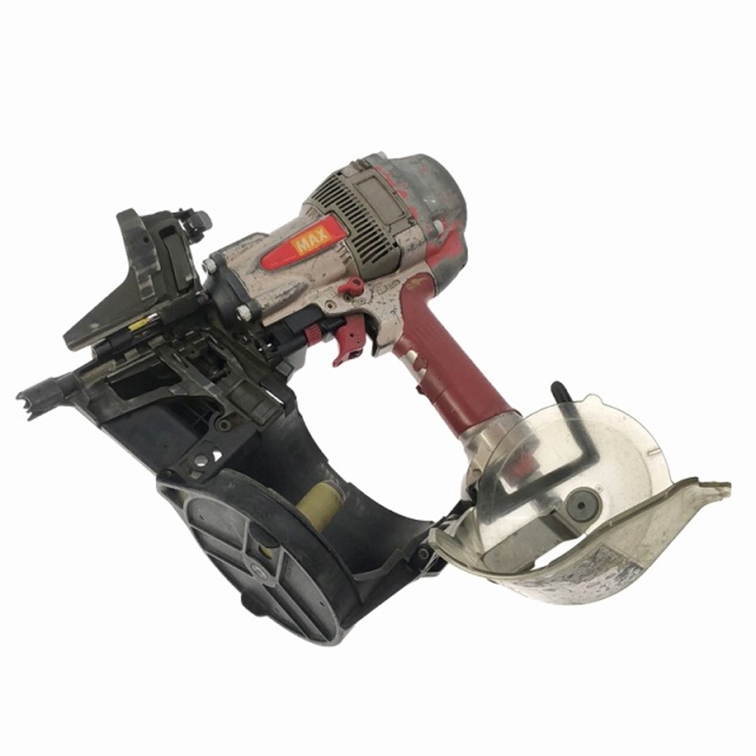 中古 MAX (マックス) 100mm 釘打機 高圧コイルネイラ スーパー 中古 MAX (マックス) 100mm 釘打機 高圧コイルネイラ スーパー