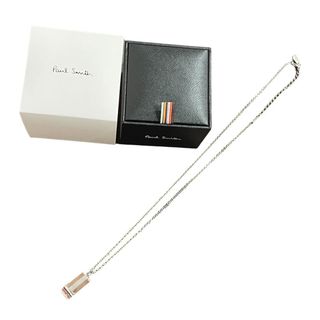 ポールスミス(Paul Smith)のPoul Smith ポールスミス ネックレス シルバー ケース付き【中古】12405K19(ネックレス)