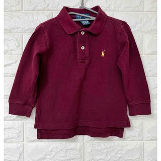 ポロラルフローレン(POLO RALPH LAUREN)のポロラルフローレン ポロシャツ 長袖 長袖シャツ キッズ 95(Tシャツ/カットソー)