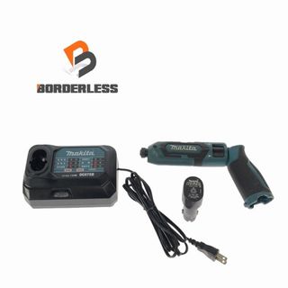 マキタ(Makita)の☆中古品☆makita マキタ 7.2V 充電式ペンインパクトドライバー TD022D 1.5Ahバッテリー1個(BL0715) 充電器(DC07SB)付 コードレス 89337(工具)