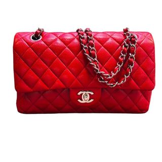 シャネル(CHANEL)の　シャネル CHANEL マトラッセ25 A01112 14番台 レッド キャビアスキン レディース ショルダーバッグ(ショルダーバッグ)