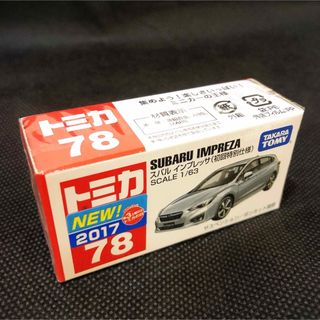 タカラトミー(Takara Tomy)の新品トミカ No.78 スバル インプレッサ （初回特別仕様）(ミニカー)