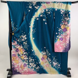 振袖 身丈170cm 裄丈72cm 正絹 美品 名品 【中古】(着物)