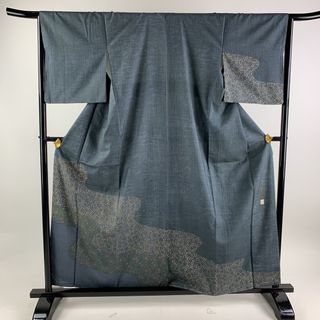 訪問着 身丈161cm 裄丈65cm 正絹 美品 名品 【中古】(着物)