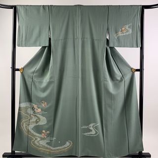 付下げ 身丈157.5cm 裄丈64.5cm 正絹 秀品 【中古】(着物)