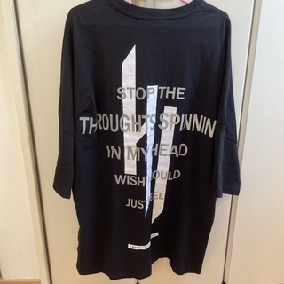アールイーセブンサーティー(RE730)のメンズ Tシャツ 黒系(Tシャツ/カットソー(半袖/袖なし))
