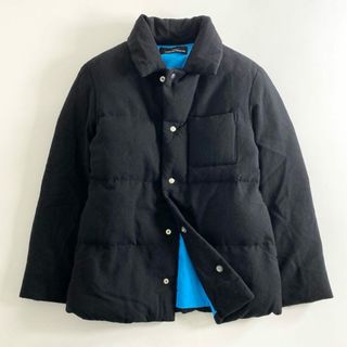 トリココムデギャルソン(tricot COMME des GARCONS)の55e4 tricot COMME des GARCONS トリコ コムデギャルソン 90s ダウンジャケット ブラック ブルー アウター Vintage ビンテージ(ダウンジャケット)