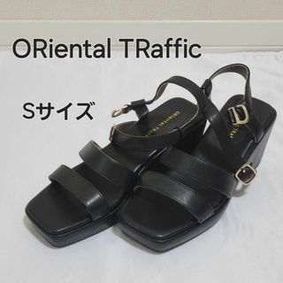 オリエンタルトラフィック(ORiental TRaffic)の【美品】オリエンタルトラフィック サンダル ヒール Sサイズ 22.5cm(サンダル)