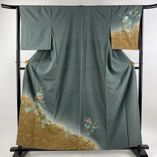 付下げ 身丈158cm 裄丈65cm 正絹 秀品 【中古】(着物)