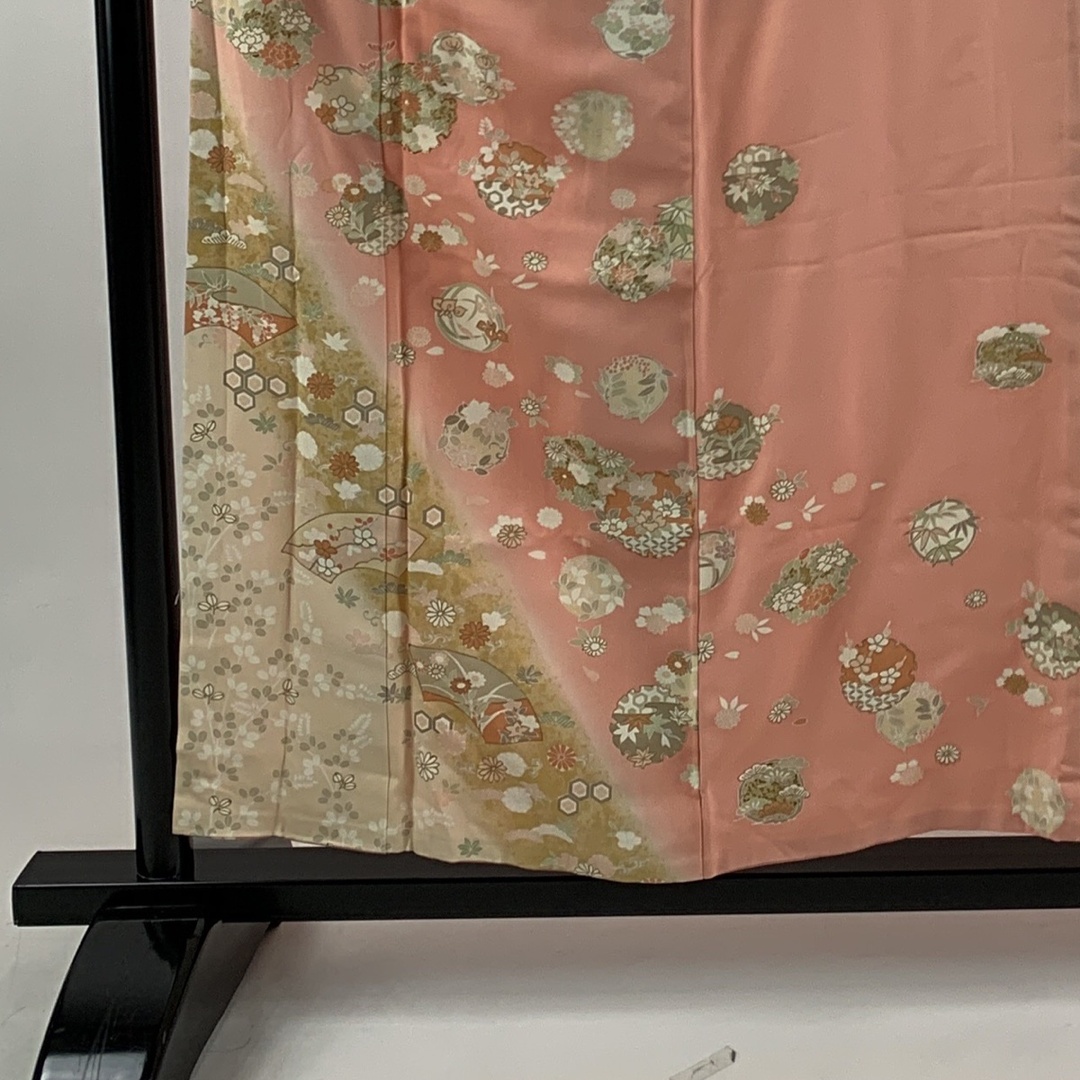 訪問着 身丈155.5cm 裄丈64.5cm 正絹 秀品 【中古】 レディースの水着/浴衣(着物)の商品写真