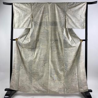 紬 身丈154.5cm 裄丈66.5cm 正絹 美品 秀品 【中古】(着物)