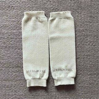 MARLMARL leg warmers ホワイト