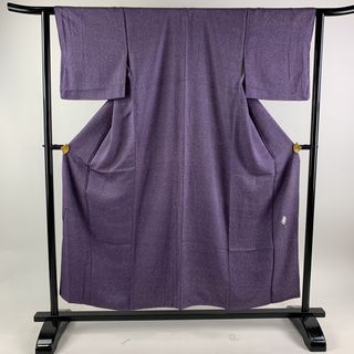 小紋 身丈152cm 裄丈62cm 正絹 名品 【中古】(着物)