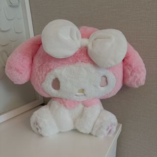 マイメロディ(マイメロディ)のサンリオ　マイメロ　ぬいぐるみ　パステルおすわりドール(キャラクターグッズ)