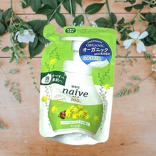 ナイーブ(naive（Kracie Home Products）)のナイーブ 泡洗顔 すべすべ 詰替用(180mL)(洗顔料)