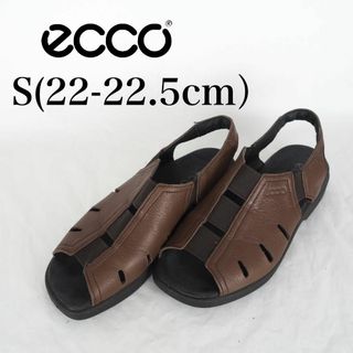 ecco*エコー*サンダル*22-22.5cm*茶*M6119