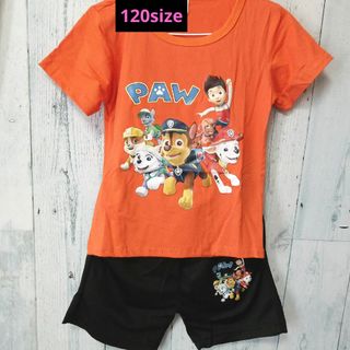 パウパトロール セットアップ 120 ORANGE(Tシャツ/カットソー)