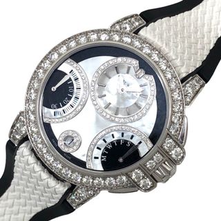 ハリーウィンストン(HARRY WINSTON)の　ハリーウィンストン HARRY WINSTON オーシャンバイレトログラード ブラック＆ホワイト オートマティック OCEABI36WW059 K18WG メンズ 腕時計(その他)