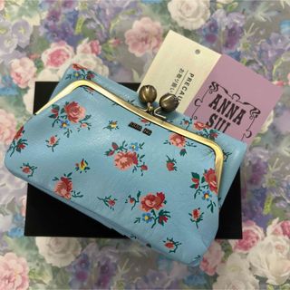 アナスイ(ANNA SUI)の【新品未使用】アナスイ 財布 がま口財布 二つ折り財布 リトルローズ(財布)