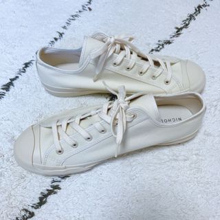 スタジオニコルソン(STUDIO NICHOLSON)の【新品・未使用】STUDIO NICHOLSON×moonstar CREAM(スニーカー)