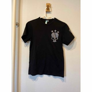 黒色　半袖TシャツHABANA ドクロ　春夏140サイズ(Tシャツ/カットソー)