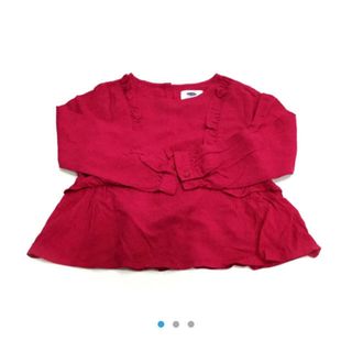 オールドネイビー(Old Navy)のoldnavy☆新品☆110☆ふりるブラウス(ブラウス)