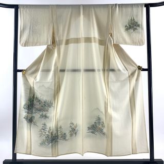 付下げ 身丈152.5cm 裄丈63cm 正絹 優品 【中古】(着物)