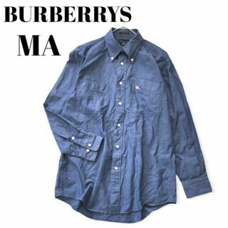 BURBERRY - 【ゆったり】BURBERRYS★ボタンダウンシャツ★90sヴィンテージ