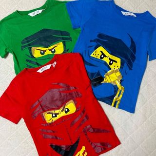 エイチアンドエム(H&M)のH&M Tシャツ 3枚セット レゴニンジャゴー(Tシャツ/カットソー)