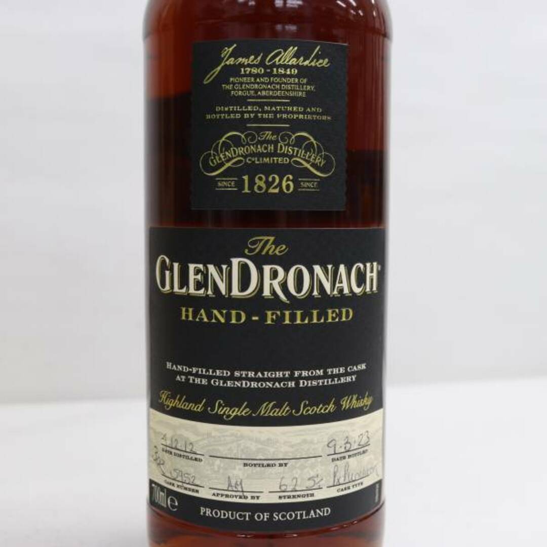グレンドロナック ハンドフィルド 食品/飲料/酒の酒(ウイスキー)の商品写真