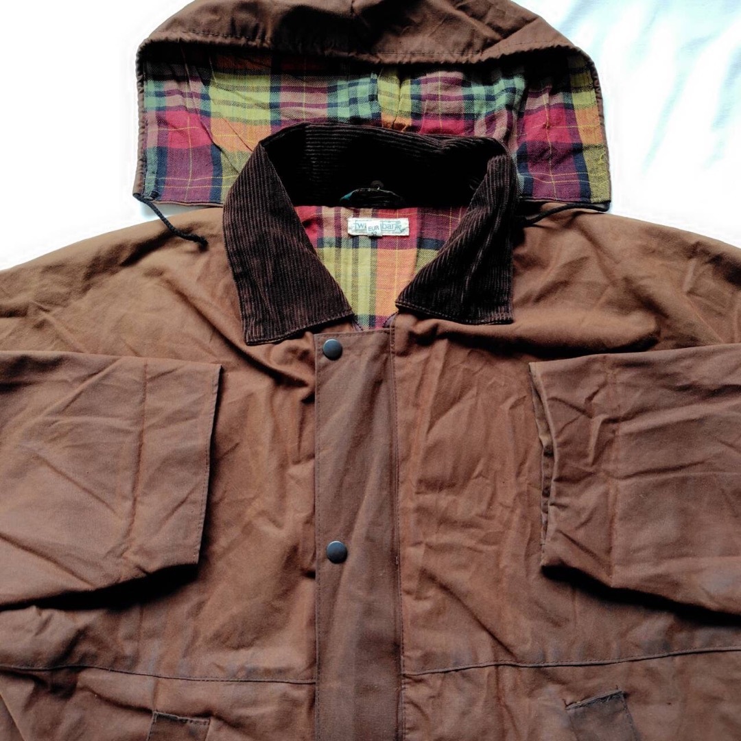 イングランド製 英国製 80s 90s メンズL waschbar ロングコート メンズのジャケット/アウター(モッズコート)の商品写真