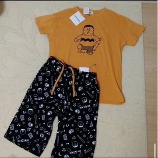 新品 レディース 半袖 ジャイアン М 上下セット(キャラクターグッズ)