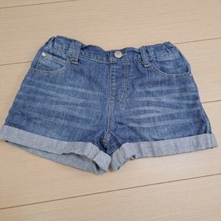 マザウェイズ(motherways)のデニム　ショートパンツ　130　キッズ　女の子　短パン　匿名配送(パンツ/スパッツ)