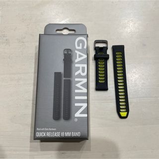 ガーミン(GARMIN)のGarmin Quick Release バンド 18mm Black(ラバーベルト)