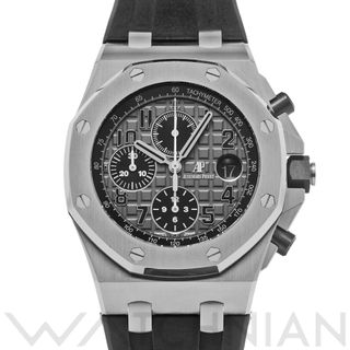 オーデマピゲ(AUDEMARS PIGUET)の中古 オーデマ ピゲ AUDEMARS PIGUET 26470ST.OO.A104CR.01 スレートグレー /ブラック メンズ 腕時計(腕時計(アナログ))