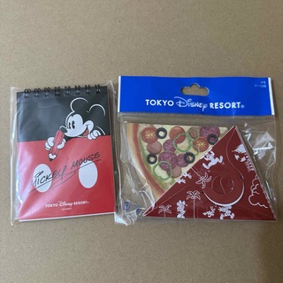 ディズニー(Disney)のメモ ディズニー ピザ マルマン スケッチブック ミッキー(ノート/メモ帳/ふせん)