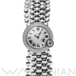 カルティエ(Cartier)の中古 カルティエ CARTIER WE902058 ホワイトシェル /シルバー レディース 腕時計(腕時計)