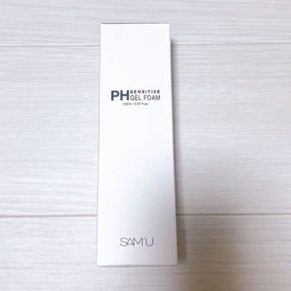 SAMU サミュ　PH センシティブ　ジェルフォーム　洗顔　新品未使用　韓国(洗顔料)