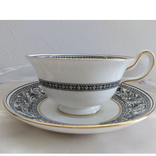 ウェッジウッド(WEDGWOOD)のウェッジウッド　フロレンティーン　カップ&ソーサー１客(食器)