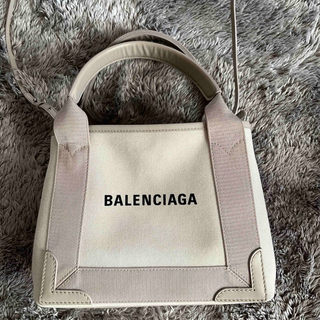 バレンシアガ(Balenciaga)のバレンシアガ　ネイビーカバスXS ショルダーバッグ(ショルダーバッグ)