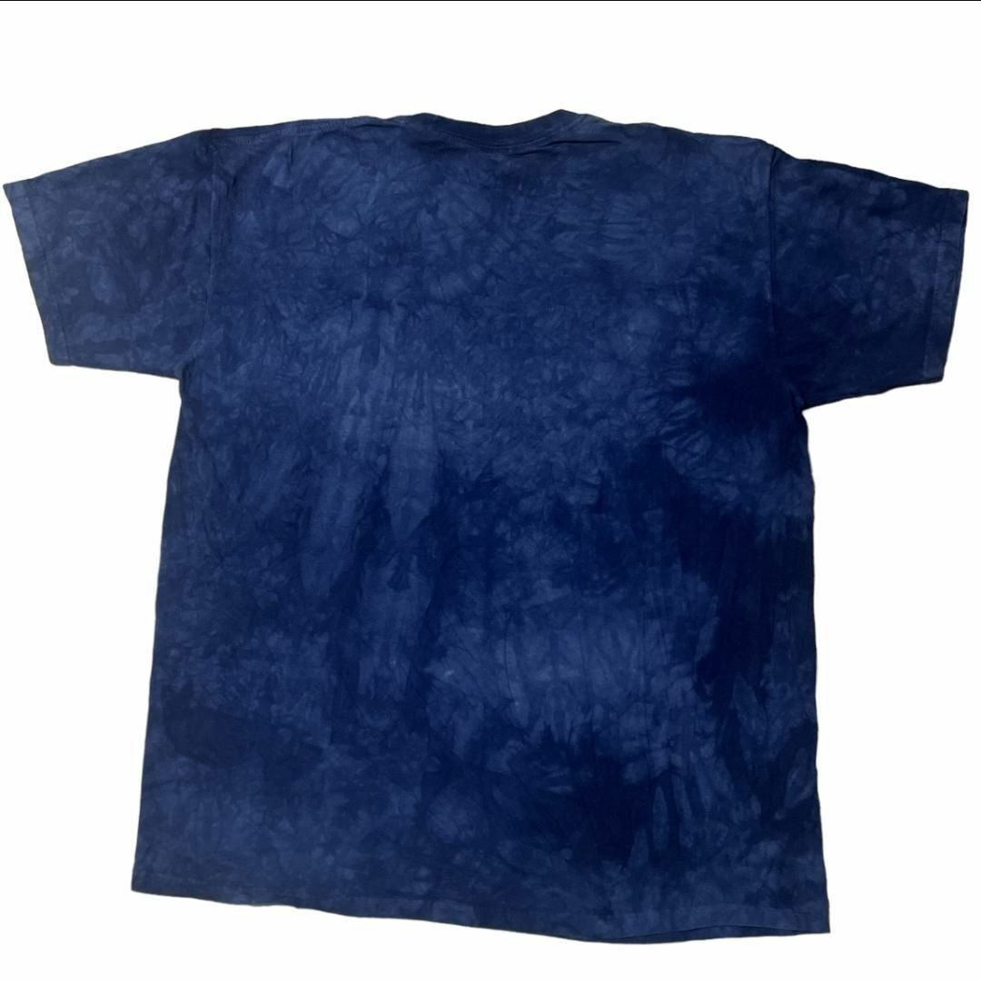 ザマウンテン 半袖Tシャツ アニマルT タイダイ 星条旗 オオカミ e62 メンズのトップス(Tシャツ/カットソー(半袖/袖なし))の商品写真