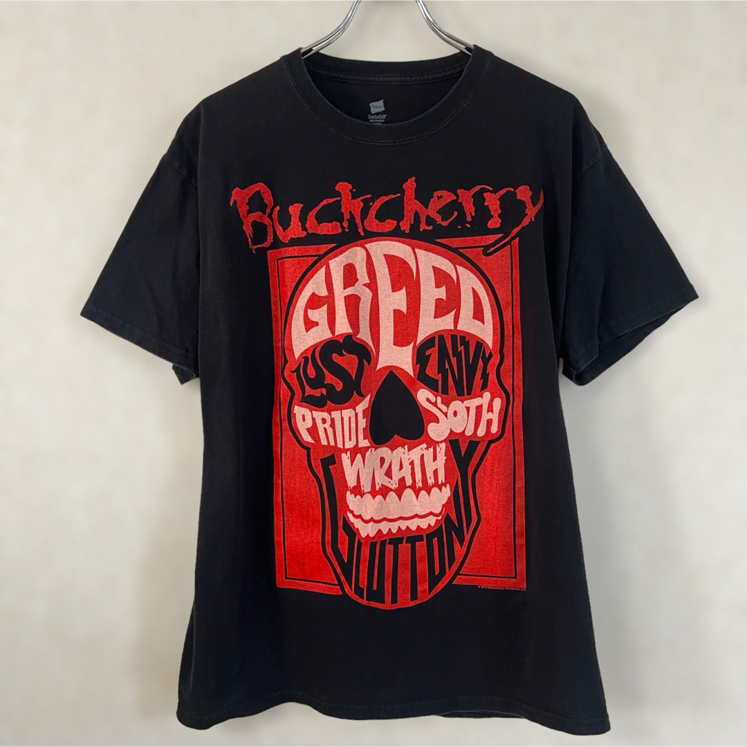 Hanes(ヘインズ)のBUCKCHERRY - SEVEN WAYS TO DIE バックチェリー両面 メンズのトップス(Tシャツ/カットソー(半袖/袖なし))の商品写真