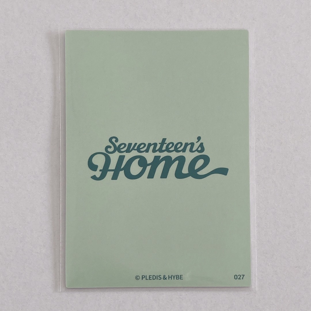 SEVENTEEN(セブンティーン)のSEVENTEEN's HOME PHOTO CARD エスクプス エンタメ/ホビーのタレントグッズ(アイドルグッズ)の商品写真