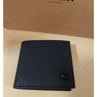 コーチ(COACH)のCOACH　二つ折り財布　新品　未使用　札入れ　メンズ　レディース(折り財布)