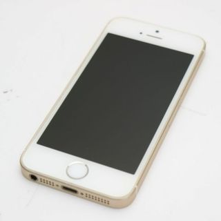 アイフォーン(iPhone)の超美品 SIMフリー iPhoneSE 64GB ゴールド  M777(スマートフォン本体)