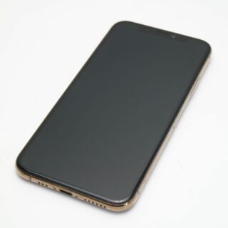 アイフォーン(iPhone)の新品同様 SIMフリー iPhoneXS 64GB ゴールド 白ロム  M777(スマートフォン本体)