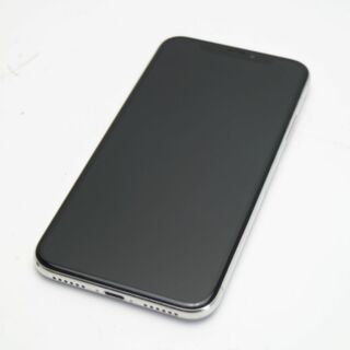 アイフォーン(iPhone)の超美品 SIMフリー iPhoneX 64GB シルバー  M777(スマートフォン本体)
