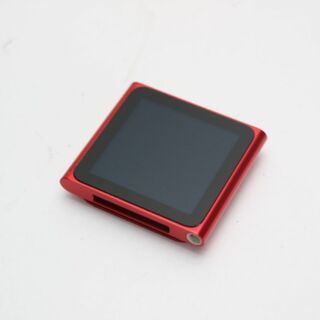 アイポッド(iPod)の超美品 iPOD nano 第6世代 16GB レッド  M777(ポータブルプレーヤー)