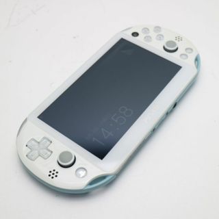 ソニー(SONY)の超美品 PCH-2000 PS VITA ブルー/ホワイト  M777(携帯用ゲーム機本体)